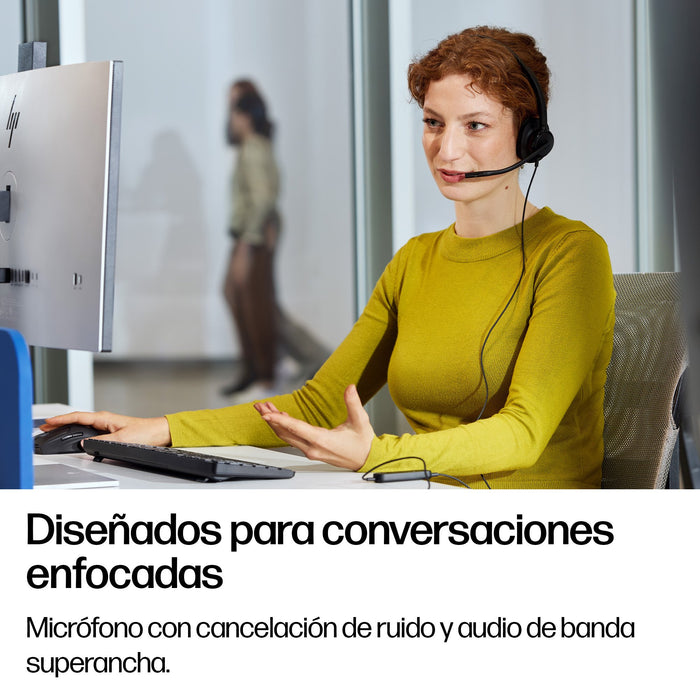 EAN 0199764365569 - HP Poly Mission 415 Monaural USB Wired Headset Classic (Bulk) Negro imagen 7