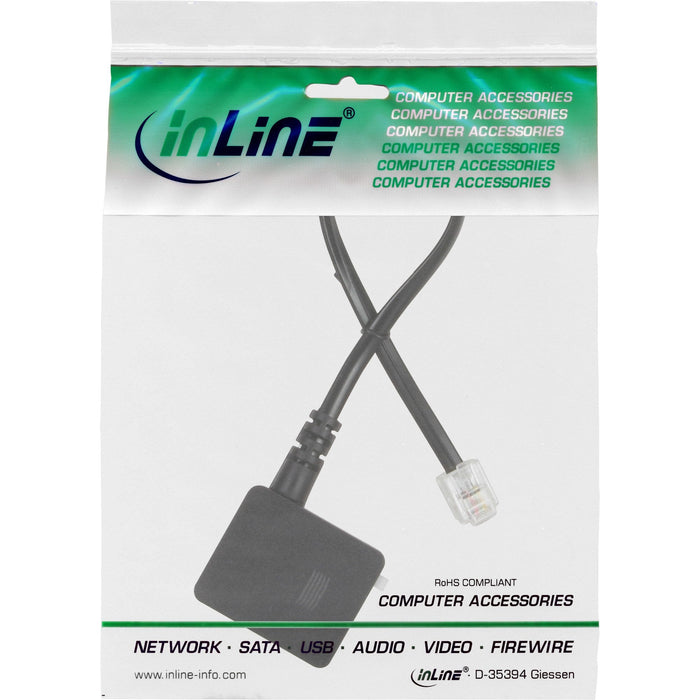 Adaptador Inline Tae Rj11 6p4c Macho A Tae-N Hembra