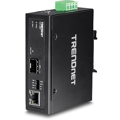 EAN 0710931160369 - Trendnet TI-F11SFP convertidor de medio 1000 Mbit/s Negro imagen 1