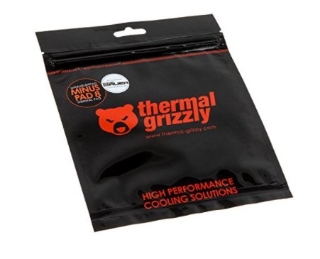 EAN 0753677507371 - Thermal Grizzly Minus Pad 8 compuesto disipador de calor Parche térmico 8 W/m·K imagen 1