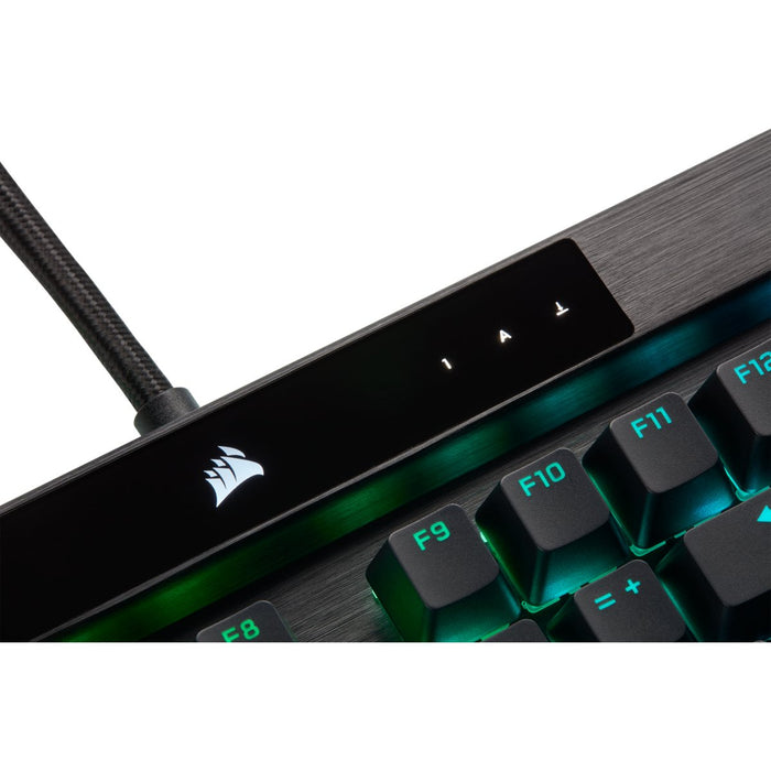 EAN 0840006624042 - Corsair K100 RGB Optical-Mechanical Gaming teclado Juego USB QWERTZ Alemán Negro imagen 19