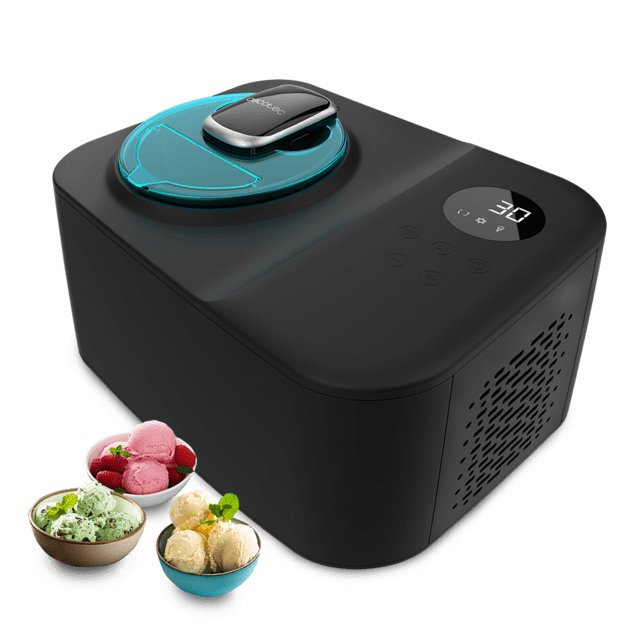 EAN 8435484080446 - Cecotec Gelacy 1200 Compresor de helados 1,2 L 110 W Negro imagen 2