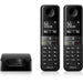 EAN 4895229101142 - Philips D4702B/34 teléfono Teléfono DECT Identificador de llamadas Negro imagen 2