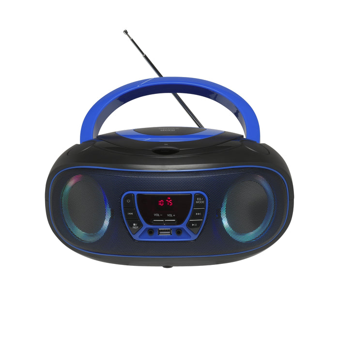 EAN 5706751040702 - Denver TCL-212BT BLUE Negro, Azul Reproductor de CD portátil imagen 1