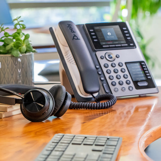 EAN 0197497341386 - HP Poly Edge E450 IP Phone and PoE-enabled teléfono IP Negro 8 líneas IPS imagen 2