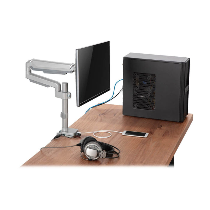 Soporte Tripp Lite Ddr1732sal  Para Monitor 32" Abrazadera/Atornillado Plata