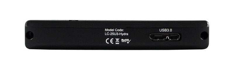 EAN 4260070126017 - LC-Power LC-25U3-Hydra Caja de disco duro (HDD) Negro 2.5" imagen 4