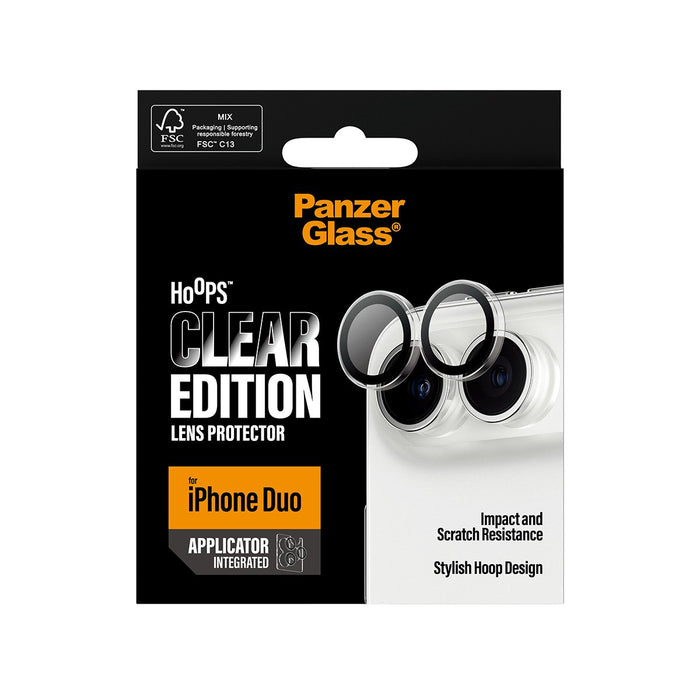 EAN 5715685044953 - PanzerGlass ® Hoops® Camera Lens Protector Transparent iPhone Duo Protector de pantalla Apple 1 pieza(s) imagen 3