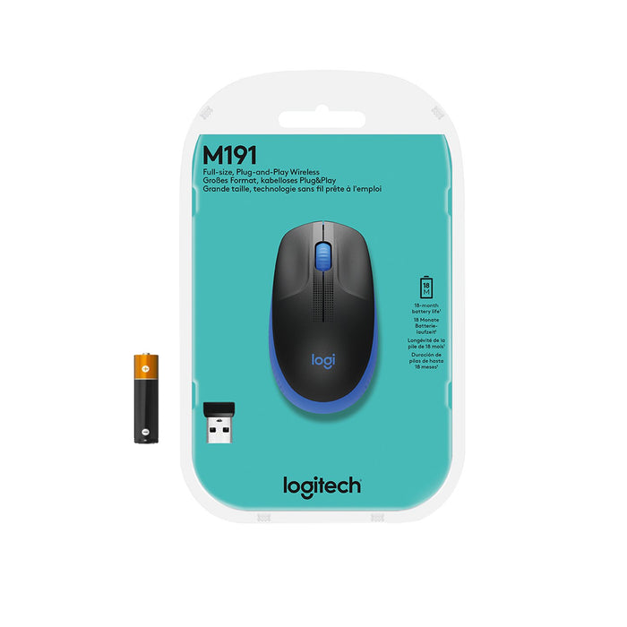 EAN 5099206091849 - Logitech 910-005907 ratón Oficina Ambidextro RF inalámbrico Óptico 1000 DPI imagen 8