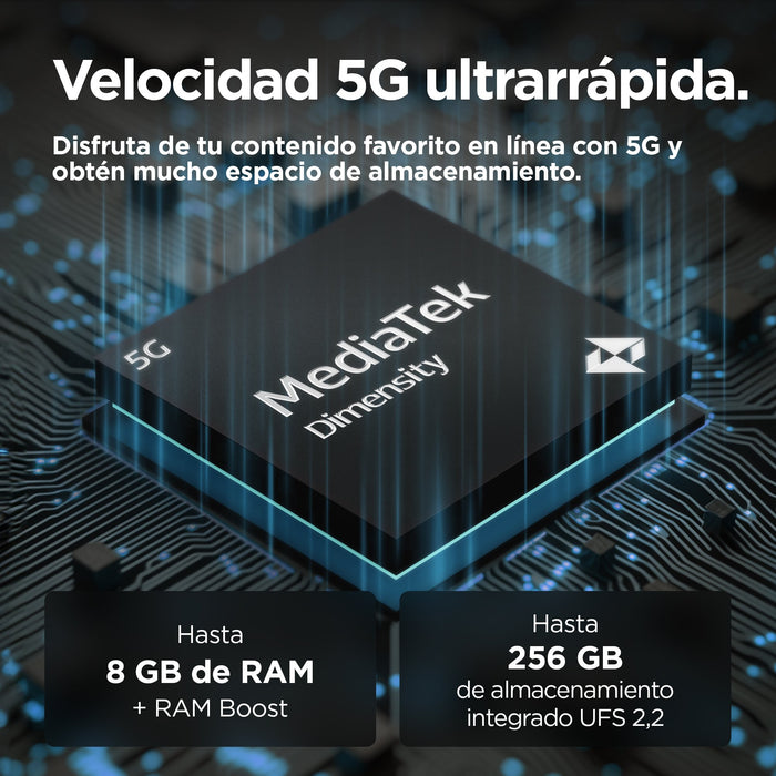 EAN 840023274879 - Motorola moto g55 5G 16,5 cm (6.49") SIM doble Android 14 USB Tipo C 8 GB 256 GB 5000 mAh Púrpura imagen 9