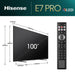 EAN 6942351403045 - Hisense 100E77NQ PRO 2,54 m (100") 4K Ultra HD Smart TV Wifi Negro 800 cd / m² imagen 2