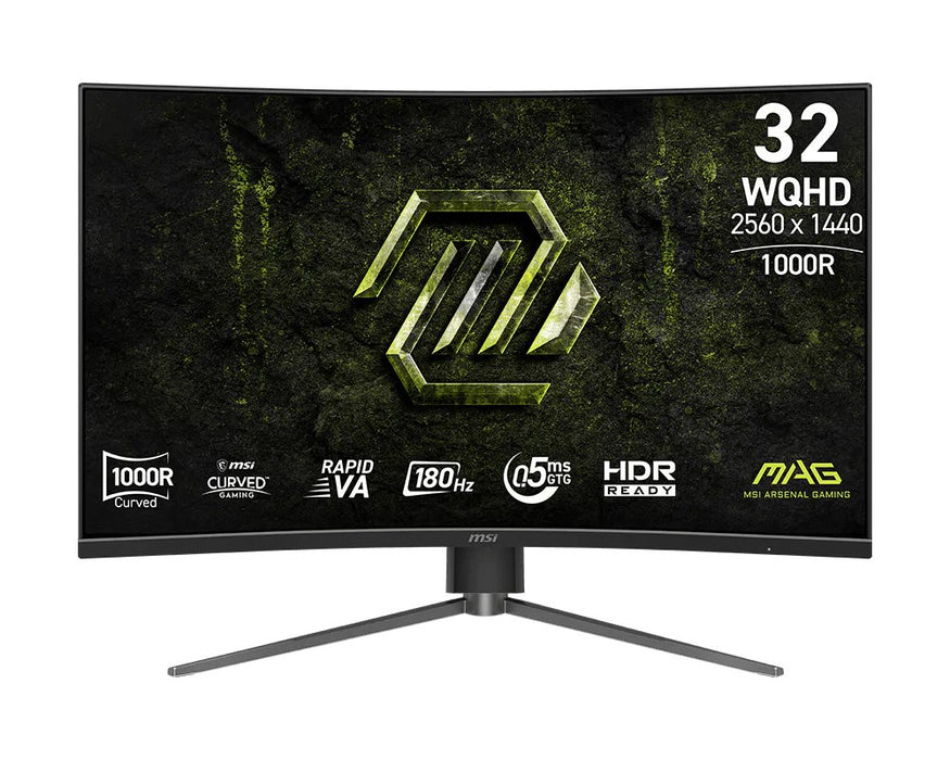 EAN 4711377350921 - MSI MAG 325CQPF E18 pantalla para PC 80 cm (31.5") 2560 x 1440 Pixeles Wide Quad HD Negro imagen 1