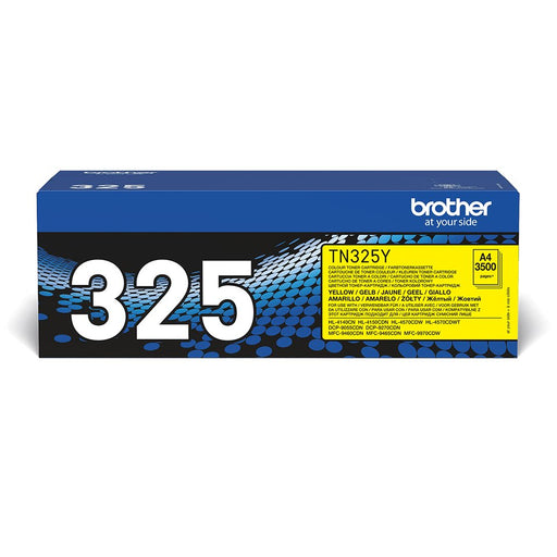 EAN 4977766679411 - Brother TN-325Y cartucho de tóner 1 pieza(s) Original Amarillo imagen 1