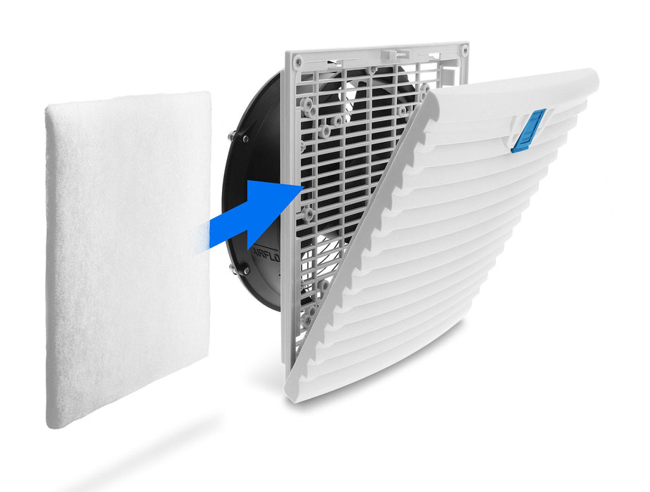 Delock Ventilador Axial 230 V Ac Con Filter 254 X 254 X 107 Mm