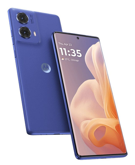 EAN 840023278488 - Motorola 85 5G 16,9 cm (6.67") Ranura híbrida Dual SIM Android 14 USB Tipo C 8 GB 256 GB 5000 mAh Azul imagen 4
