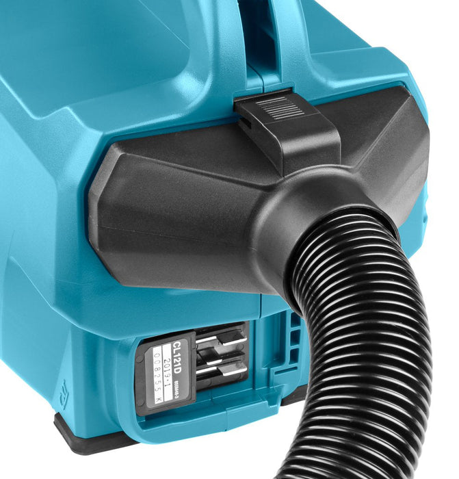 Aspiradora De Mano Makita Cl121dzx Azul/Negro