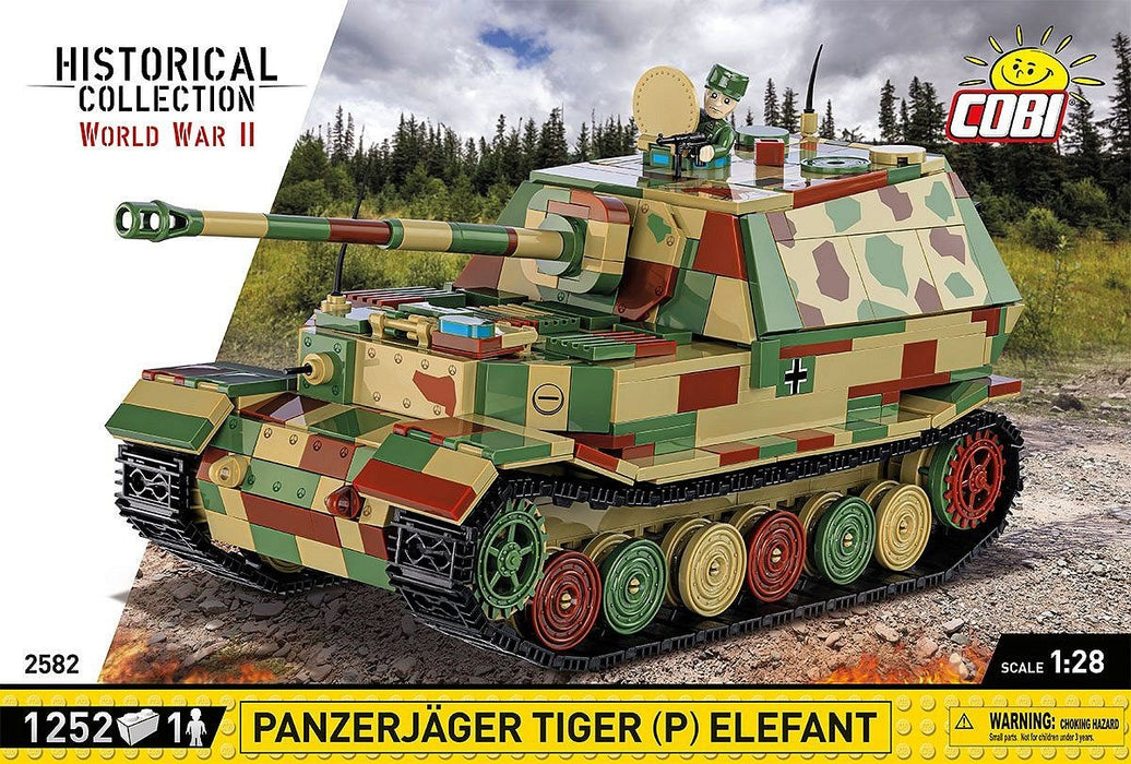 EAN 5902251025823 - COBI Panzerjäger Tiger (P) Elefant imagen 3