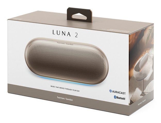 Altavoz Bluetooth Harman Kardon Luna 2 25 W Bluetooth Autonomía 12 H Ai Sound Boost Warm Sand