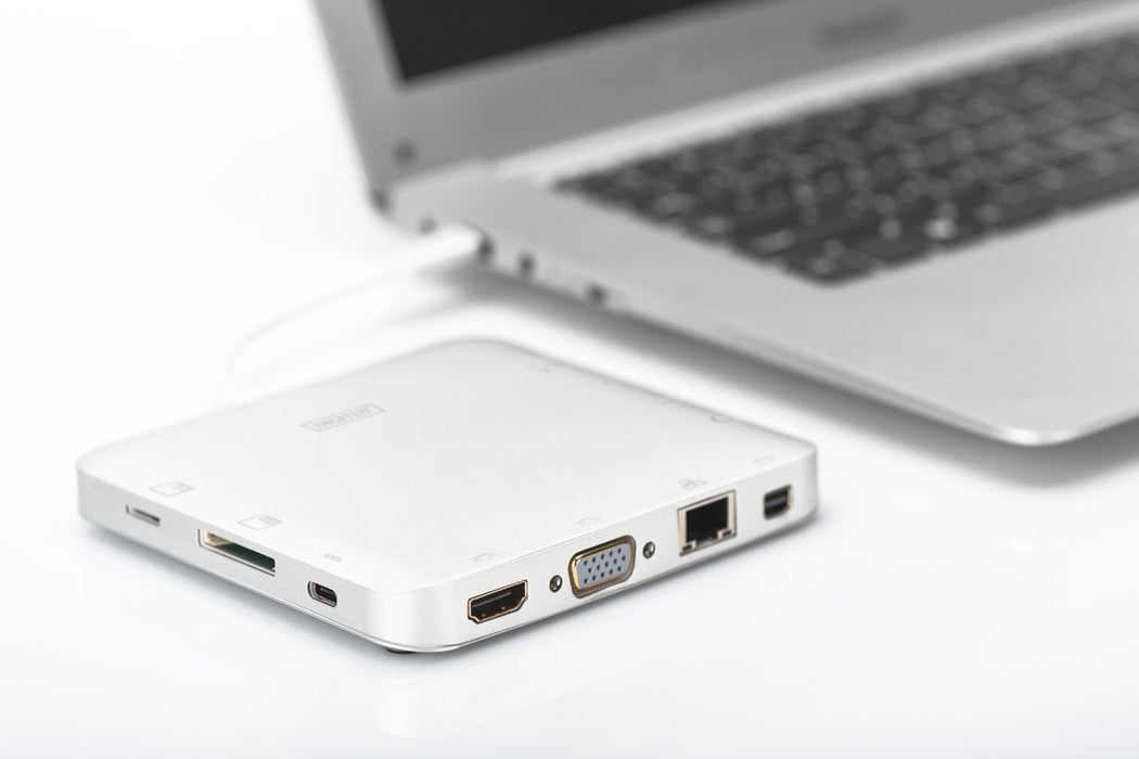 EAN 4016032435396 - Digitus DA-70863 base para portátil y replicador de puertos Alámbrico USB 3.2 Gen 2 (3.1 Gen 2) Type-C Pl imagen 2