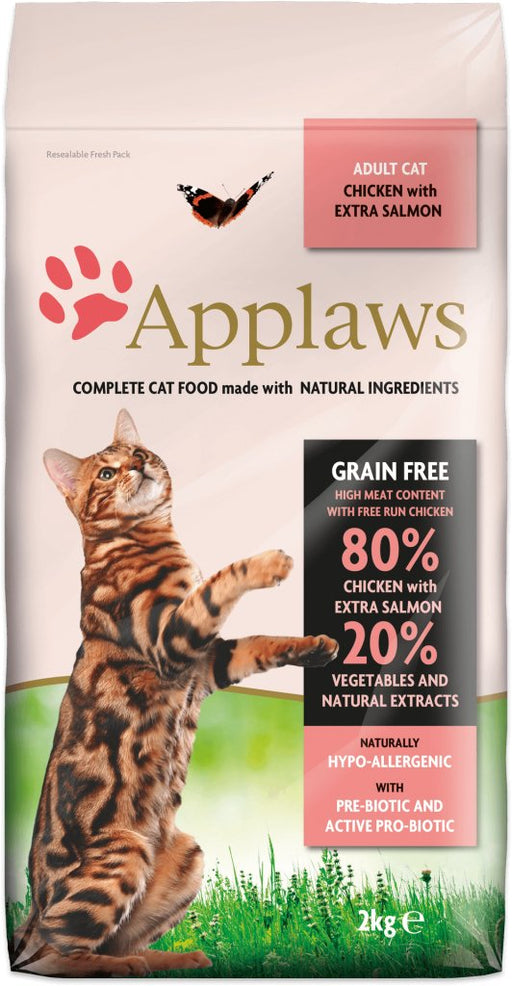 EAN 5060122491433 - Applaws 4023 alimento seco para gatos 2 kg Adulto Pollo, Salmón imagen 1
