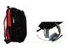EAN 8435099522713 - KeepOut BK7RXL mochila Negro, Rojo Imitación piel, Nylon imagen 5
