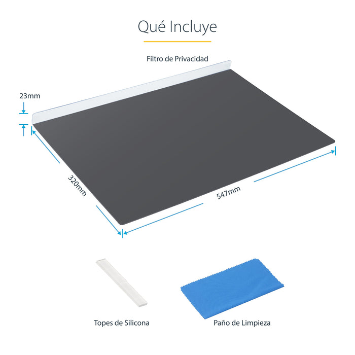 EAN 65030901925 - StarTech.com 2469A-PRIVACY-SCREEN filtro para monitor 61 cm (24") Filtro de privacidad para pantallas sin m imagen 23