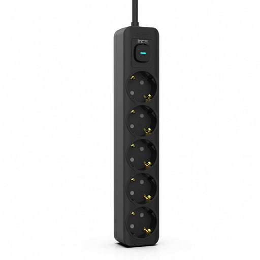 EAN 8681949014185 - Inca IPW-44SY limitador de tensión Negro 5 salidas AC 230 V 1,5 m imagen 1