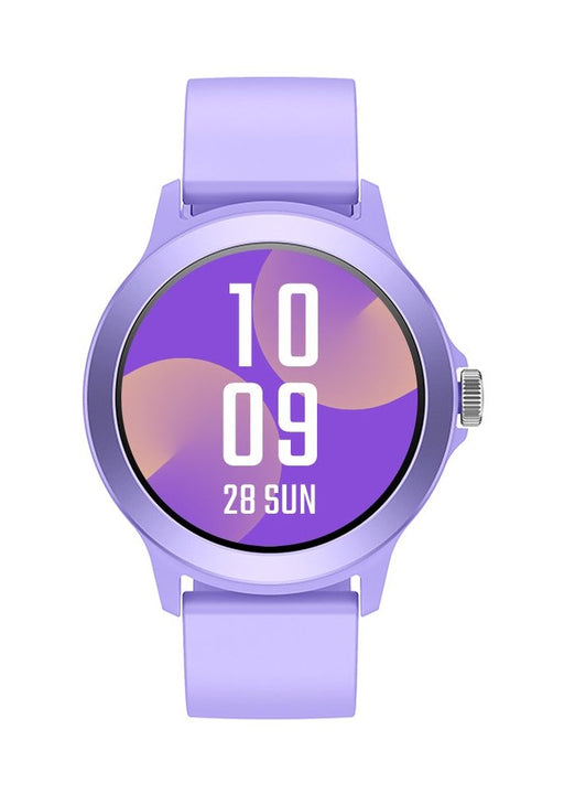 EAN 8436609912543 - SPC Smartee Duo Vivo 3,23 cm (1.27") IPS 42 mm Digital 360 x 360 Pixeles Pantalla táctil Púrpura imagen 1