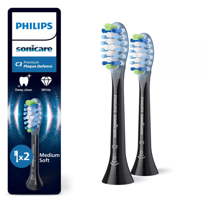 EAN 8720689036924 - Philips Sonicare HX9042/88 cepillo de cabello 2 pieza(s) Negro imagen 1