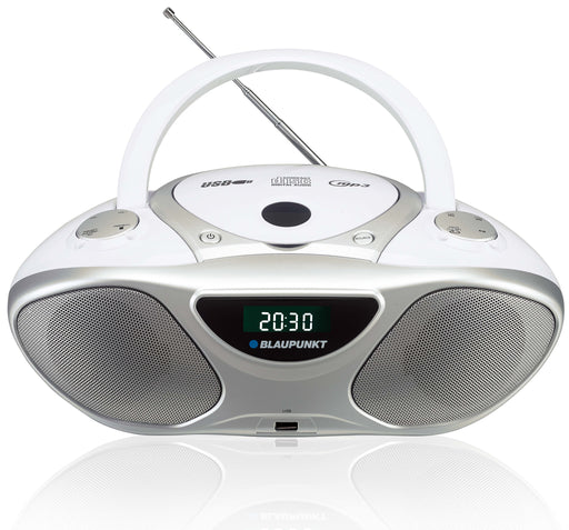 EAN 5901750502316 - Blaupunkt BB14WH reproductor de CD Plata, Blanco Grabadora de CD imagen 2