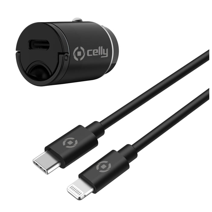 EAN 8021735198079 - Celly CCMINILIGHT cargador de dispositivo móvil Smartphone Negro Encendedor de cigarrillos Auto imagen 1