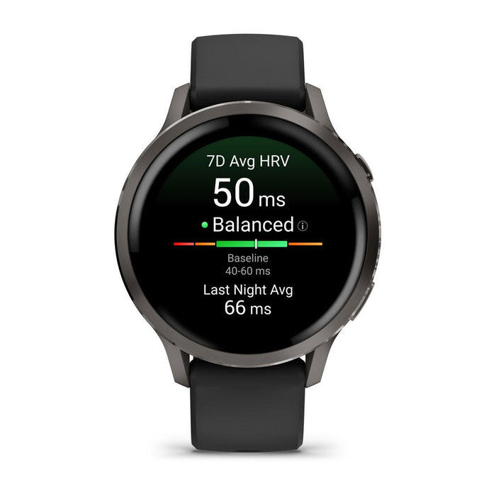 EAN 0753759342869 - Garmin Venu 4 3,05 cm (1.2") AMOLED 41 mm Digital 390 x 390 Pixeles Pantalla táctil Negro Wifi GPS (satél imagen 2
