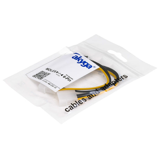 EAN 5901720131355 - Akyga AK-CA-13 cable de alimentación interna 0,15 m imagen 2