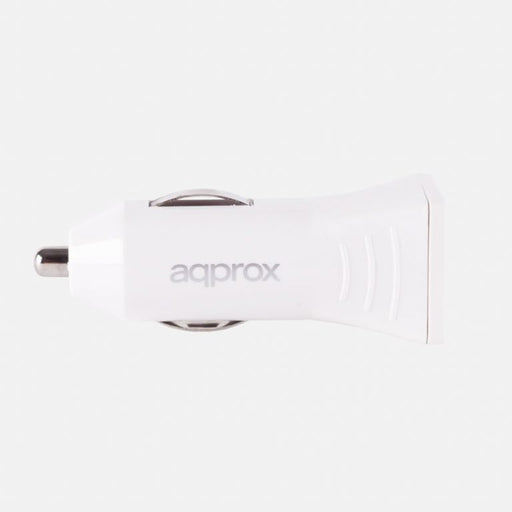 EAN 8435099516224 - Approx APPUSBCARW cargador de dispositivo móvil Smartphone Negro, Blanco Encendedor de cigarrillos Auto imagen 2
