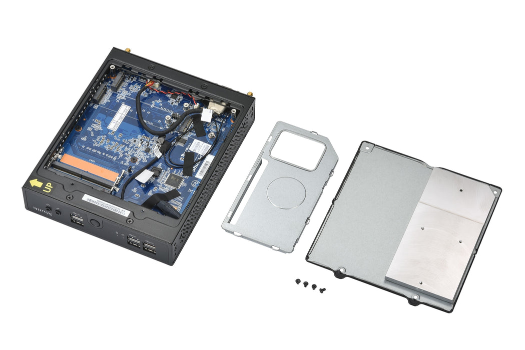 EAN 0887993006185 - Shuttle DS50U5 PC/estación de trabajo barebone 1,3 l tamaño PC Negro i5-1335U imagen 8
