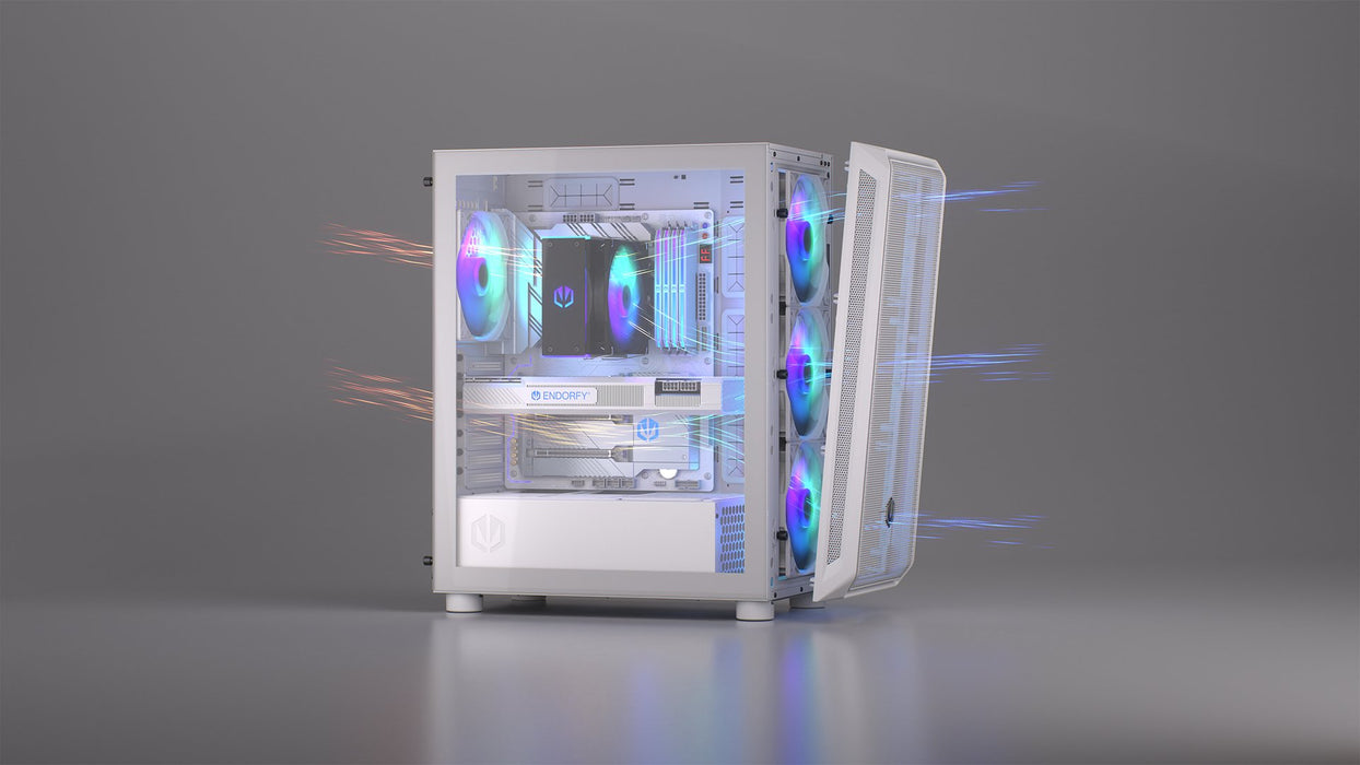 EAN 5903018668864 - ENDORFY ARX 500 ARGB White Midi Tower Blanco imagen 33