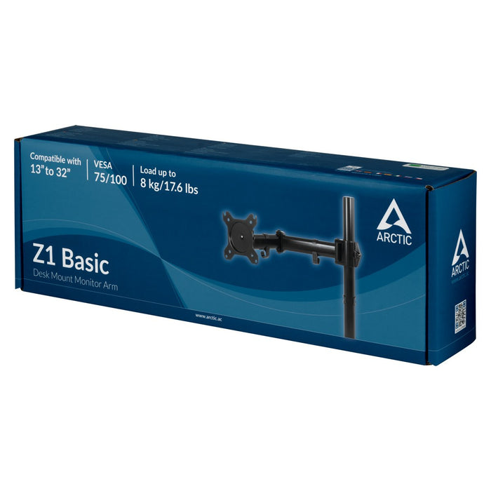 Arctic Soporte Z1 Basic 81,3 Cm (32\1) Abrazadera Negro Aemnt00039a