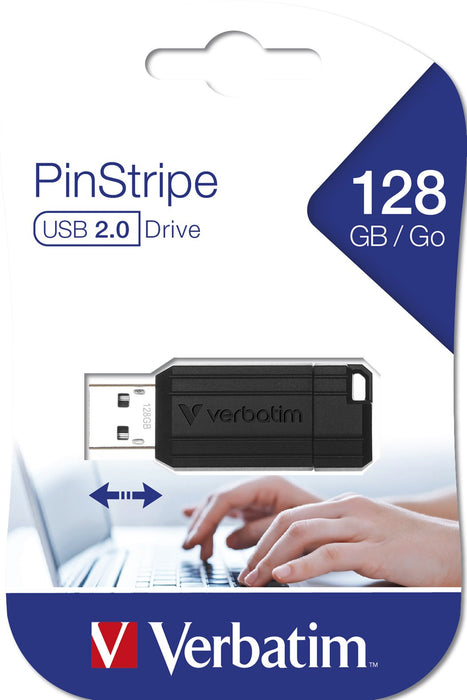 EAN 0023942490715 - Verbatim PinStripe 128GB unidad flash USB USB tipo A 2.0 imagen 2