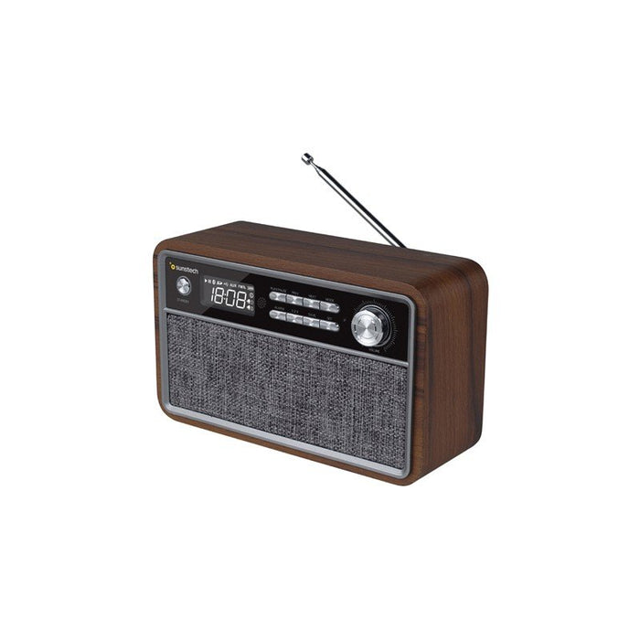 EAN 8429015019142 - Sunstech RPBT500 Portátil Digital Negro, Madera imagen 3