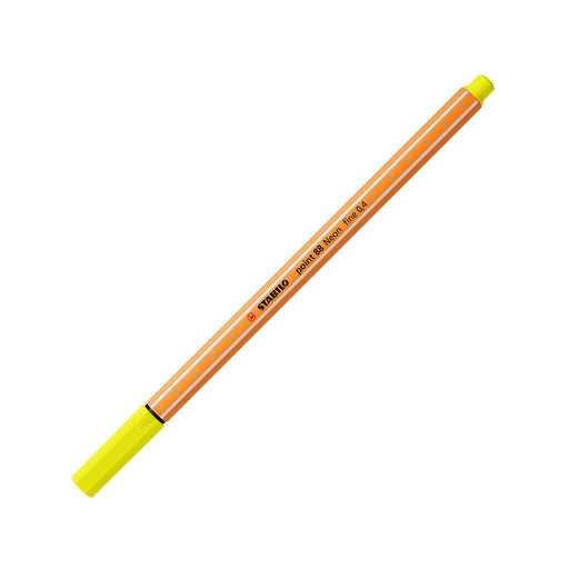EAN 4006381438544 - STABILO point 88 rotulador de punta fina Amarillo 1 pieza(s) imagen 1