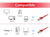 EAN 4015867204689 - Equip 606502 cable de red Rojo 0,5 m Cat6a S/FTP (S-STP) imagen 3