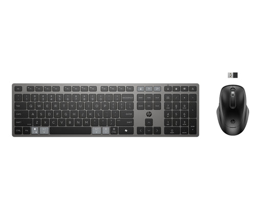 EAN 0198122955336 - HP 725 Multi-Device Rechargeable Wireless Keyboard and Mouse Combo teclado Ratón incluido Oficina RF Wire imagen 1