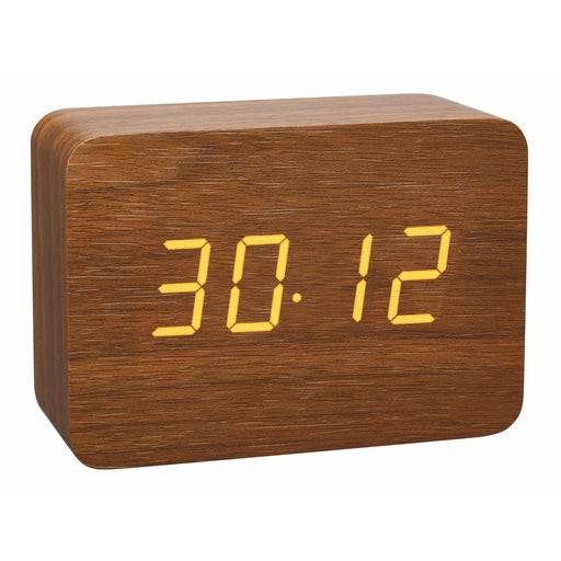 EAN 4009816032836 - TFA-Dostmann 60.2549.08 despertador Reloj despertador digital Marrón imagen 2