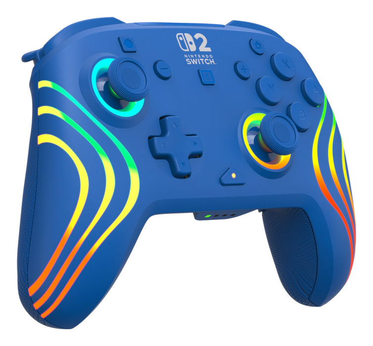 Turtle Beach Afterglow Azul Mando De Juego Rgb Inalámbrico Para Nintendo Switch 2