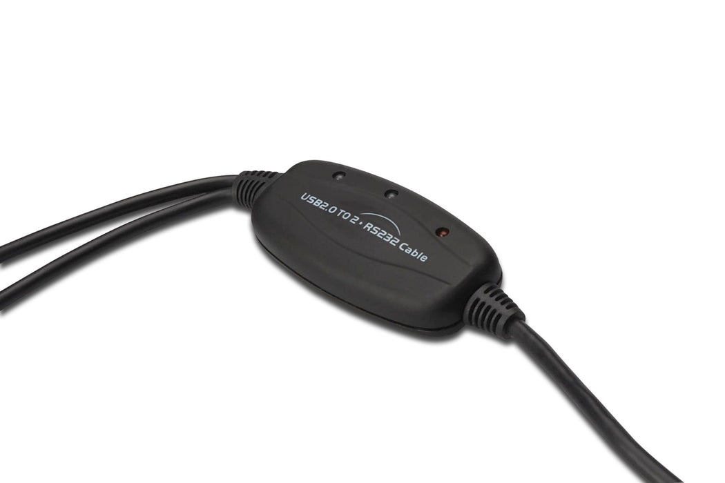 EAN 4016032308522 - Digitus DA-70158 cable de serie Negro 1,5 m USB tipo A DB-9 imagen 3