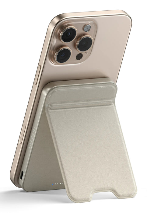 Satechi St-B5q2sw Batería Externa 5000 Mah Cargador Inalámbrico Arena