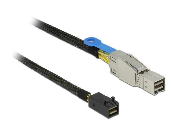 Delock 83618 Cable Mini Sas Hd Sff-8644 > Mini Sas Hd Sff-8643 De 1 M