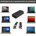 EAN 8032958188020 - Ewent EW3965 adaptador e inversor de corriente Interior 65 W Negro imagen 3