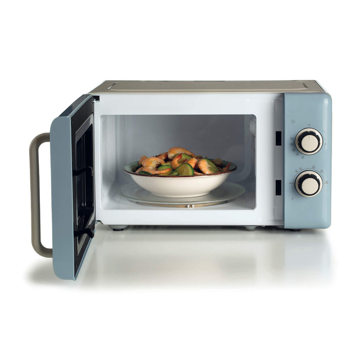 EAN 8003705124011 - Ariete Vintage Line 3960/05 Azul claro Solo microondas Encimera 20 L 800 W imagen 3