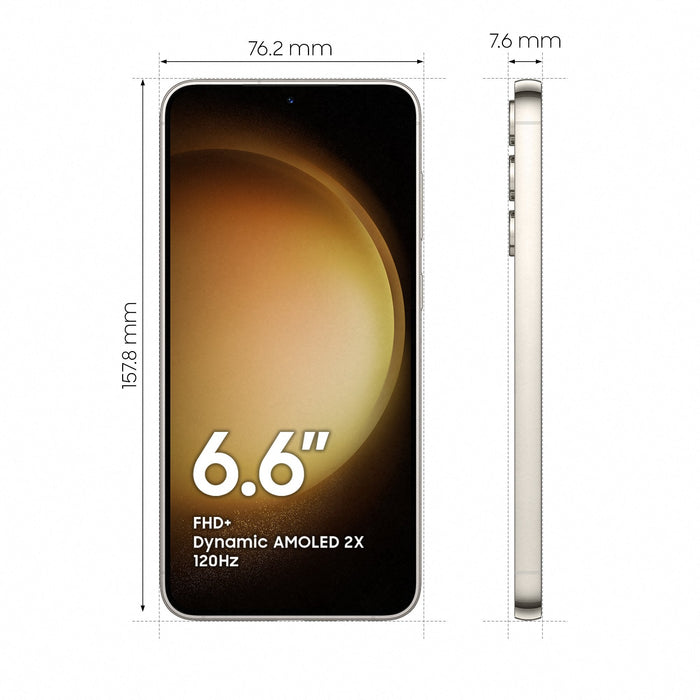 Smartphone Samsung Galaxy S23 Plus 8gb 512gb 6.6' 5g Crema